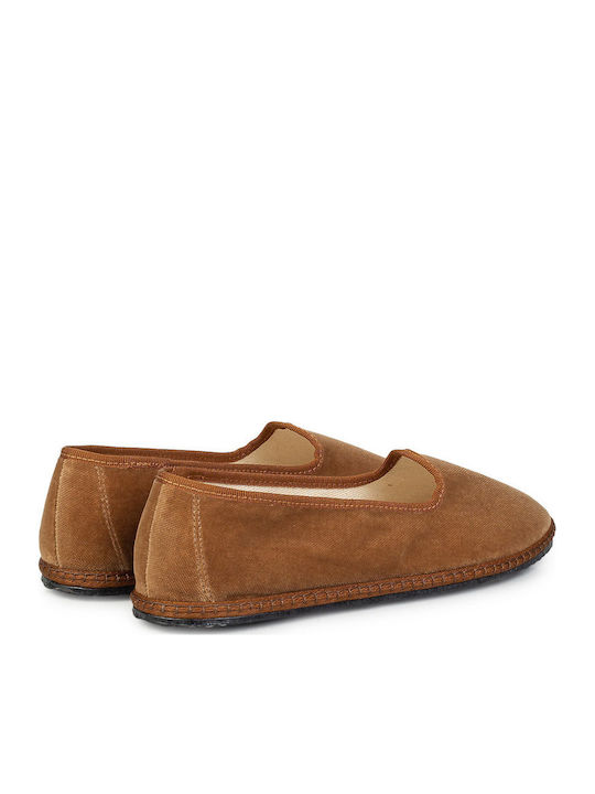 Damen Ballerinas in Braune Farbe