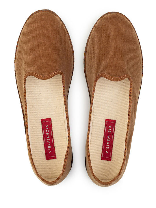 Damen Ballerinas in Braune Farbe