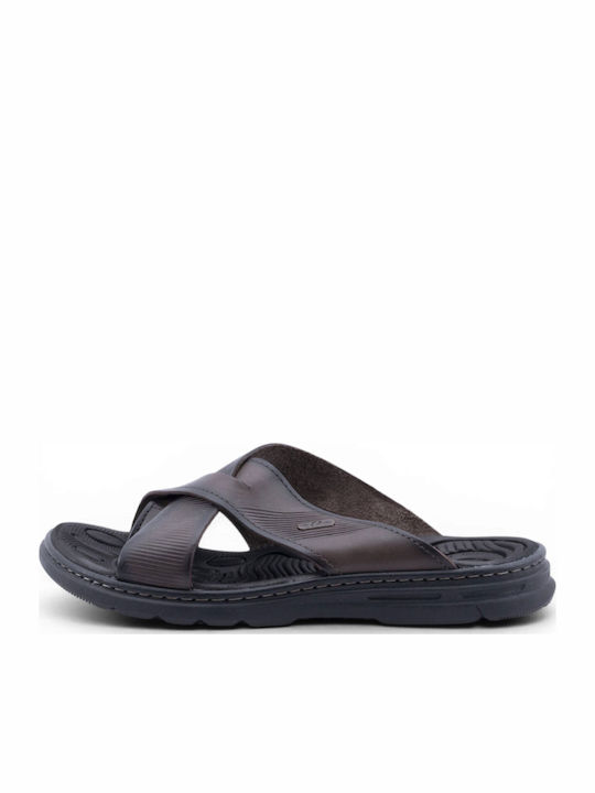 Men's Sandals in Brown Colour