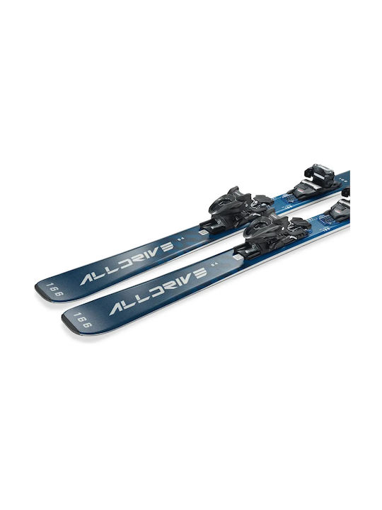 Nordica Alldrive Men's Ski Bindings in Blue with Bindings