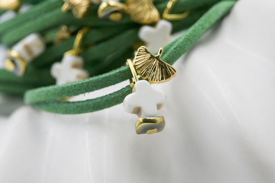 Kymi Taufe Anhänger Armbänder 202 Grüne 50 Stück