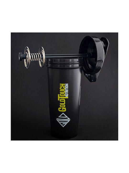 GoldTouch Nutrition Protein Shaker 700ml Plastic Black