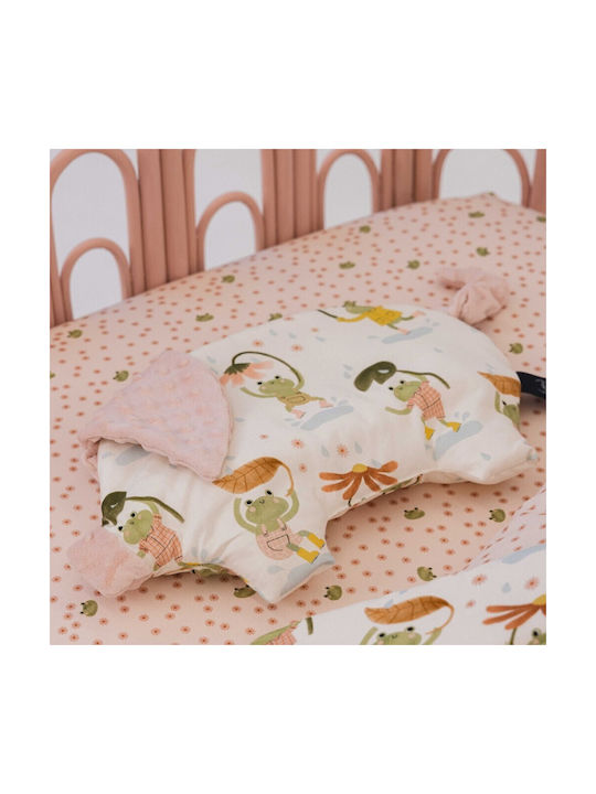 La Millou Βρεφικό Μαξιλάρι Ύπνου Sleepy Pig Καφέ 35x40εκ.