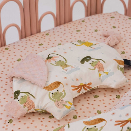 La Millou Baby-Kissen Schlaf Sleepy Pig Braun 35x40cm