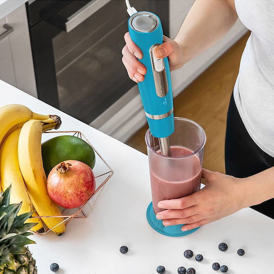 Sencor Handmixer mit Inox-Stab 800W Blau