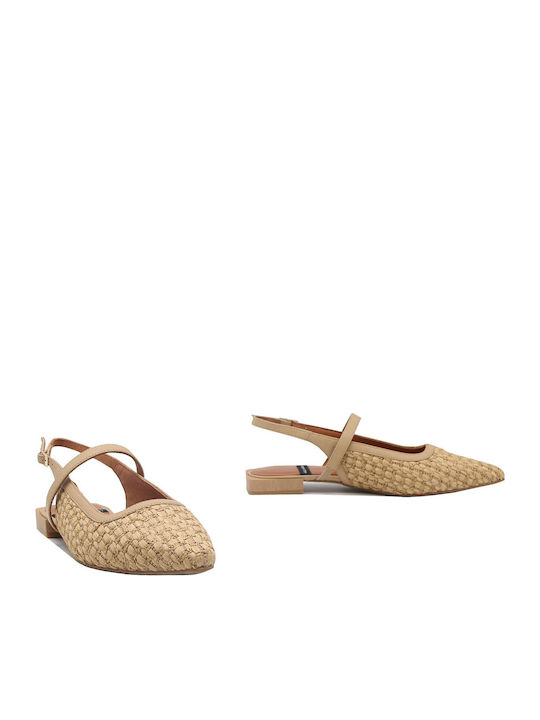 Angel Alarcon Heels with Beige Strap