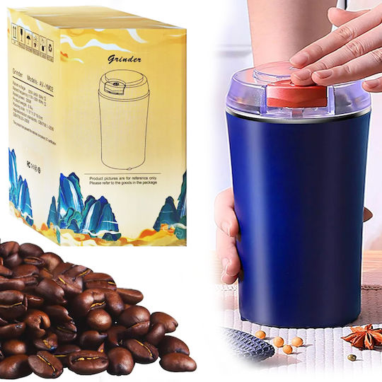 Elektrischer Kaffeemühle 200W Blau