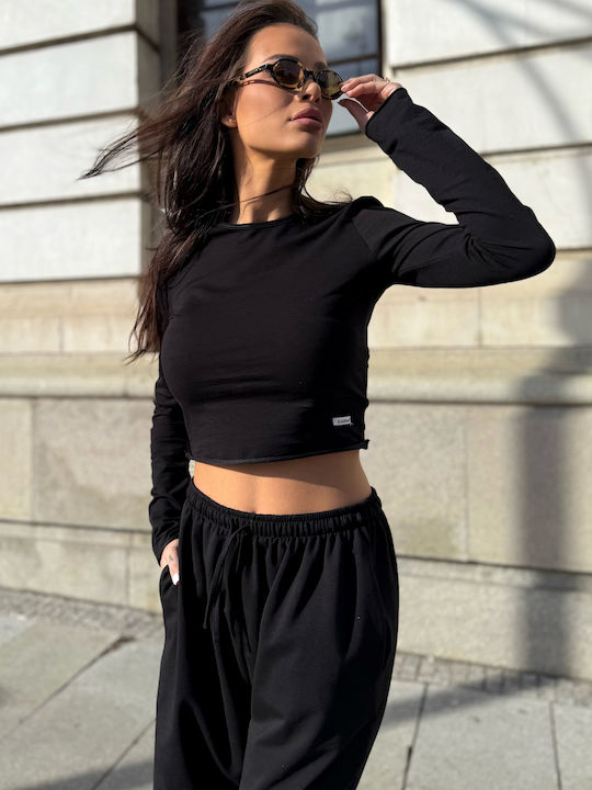 Damen Jogginghosen Jet Schwarz