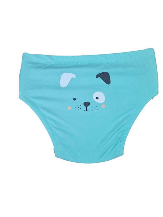 Poopes Set Lenjerie Pentru Copii Chiloți Multicolori 3 Bucăți
