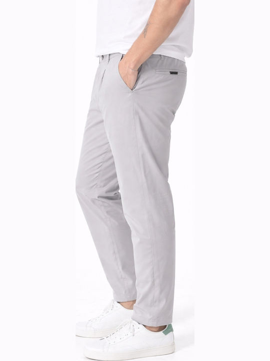 Herrenhosen Chino in Slim Passform Grau
