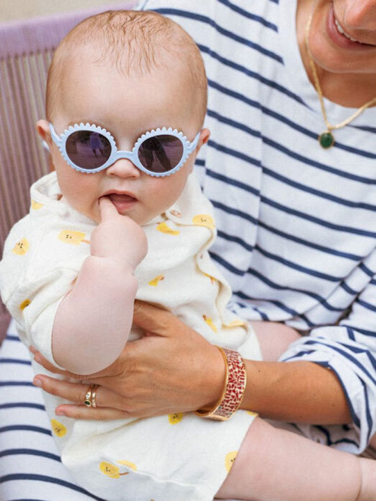 KiETLA Unbreakable Baby Sunglasses with Polarized Mirror Lens Multicolour for 0-1 Year