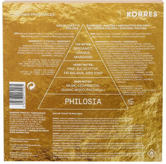 Korres Promo Herbarium Of Philosia Σετ με Eau de Toilette 2τμχ