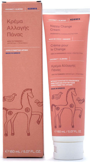 Korres Nappy Change Крем Кокос и бадем 150мл