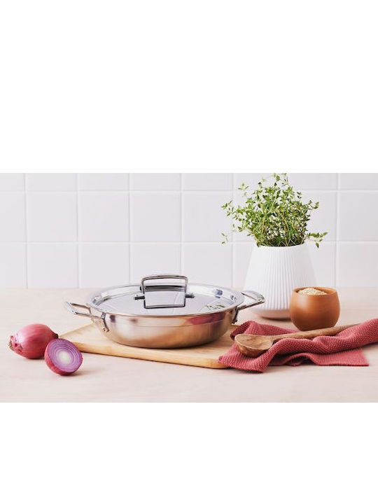 Le Creuset Oală Joasă din Oțel Inoxidabil 4.8l /
