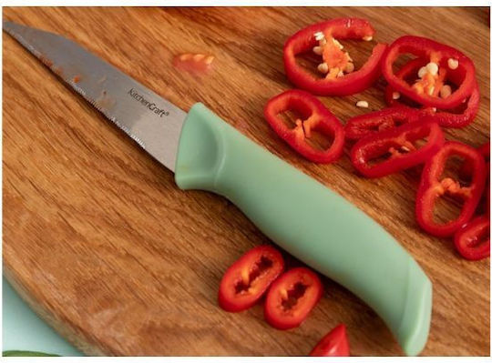 Kitchen Craft Set Cuțite cu Bază din Oțel Inoxidabil 7 Bucăți