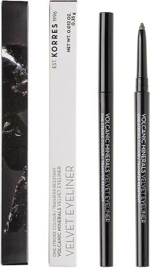 Korres Volcanic Mineral Velvet Eyeliner 05 Hunter Green