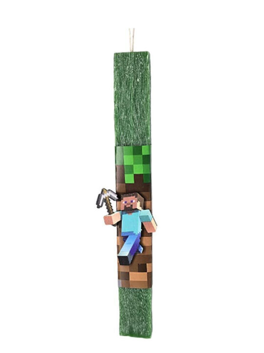 Βάση Λαμπάδα Minecraft Αρωματική (Διάφορα Σχέδια)