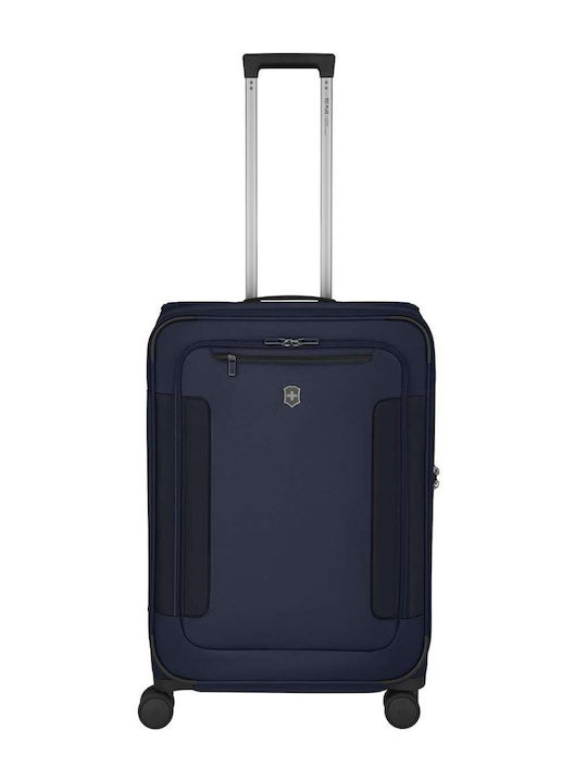Victorinox Werks Среден Куфар За Пътуване Текстилен Тъмносин С 4 Колела
