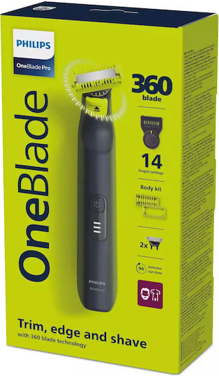 OneBlade Pro 360 QP6542/15 Бръсначка За Лице / Тяло Презареждаща