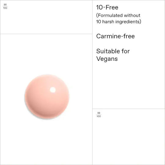 Korres No No Gloss Long Lasting Nail Polish 20 Peach Blush 11ml