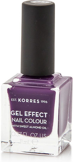 Korres Gel Effekt Glänzender Lang anhaltender Nagellack 75 Violettgarten 11ml