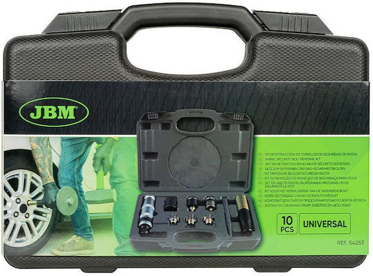 Locking Wheel Nut Removal Set Jbm Jbm-54253