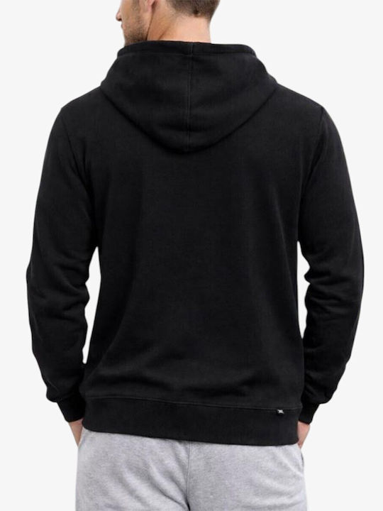 Sweatshirts Für Herren Kapuzenjacke Schwarz