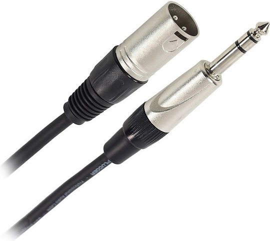 Καλωδιο Xlr Αρρενικο Jack 6.35 Αρρενικο Στερεο 15μ