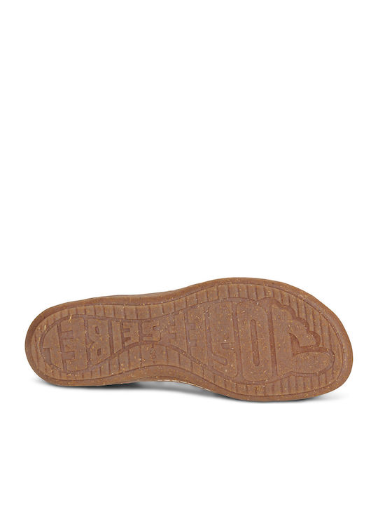 Damen Ballerinas Beige