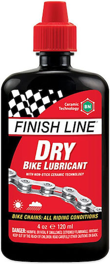 Finish Line Dry Lube Bn Ceramic Chain Lubricant 120 Ml
