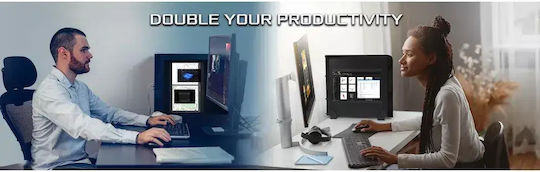 Asrock 13.3" Additional Screen Computer Case Asr-13-kit
