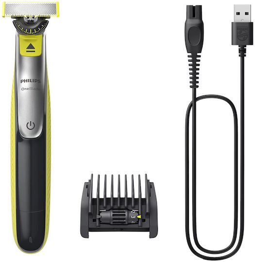 Philips Oneblade QP2734/23 Case + Philips OneBlade Blade QP610 Electric Shaver for Face Rechargeable