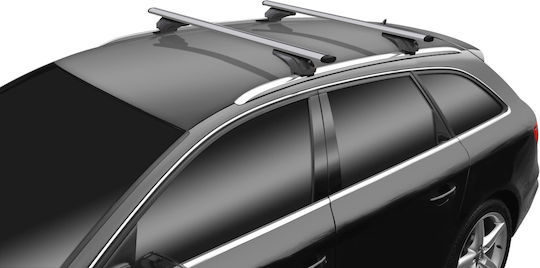 Menabo Sonic Silver Cross Bars Audi A3 8va Sportback 2013+