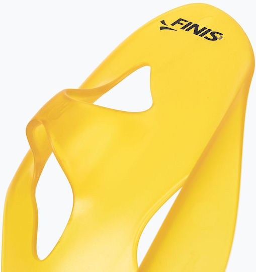 Finis Iso Schwimmhandpaddel Gelb Schwarz Größe L