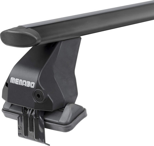 Menabo Omega Plus Black Cross Bars Citroen Berlingo I Mk1 Van 5 Doors Model 1996-2010