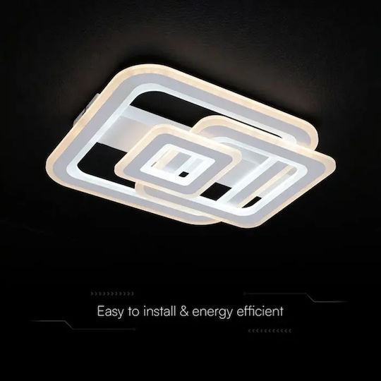 Led Aplicatie 80w 3în1 Dimmabilă Telecomandă
