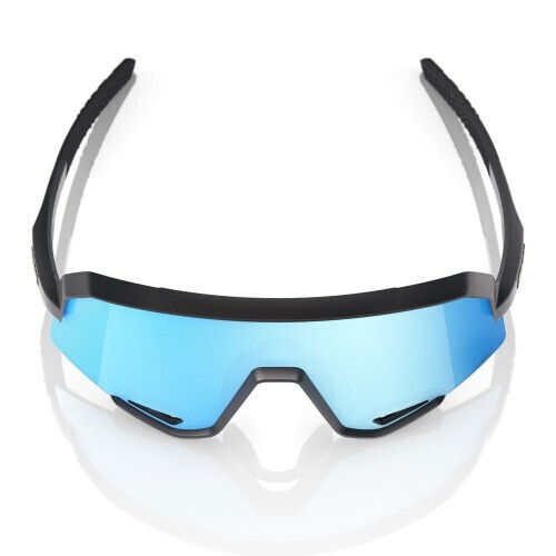 100% Cycling Glasses Slendale with Black Frame & Mirror Lenses