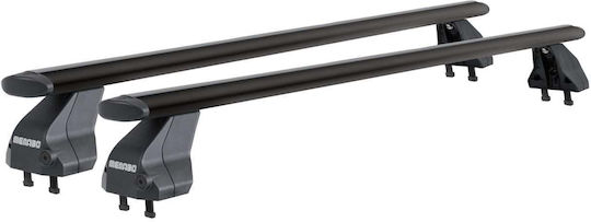 Menabo Bare Negre Transversale Omega Plus Pentru BMW Seria 2 F22 Coupe 2 Uși Model 2014+