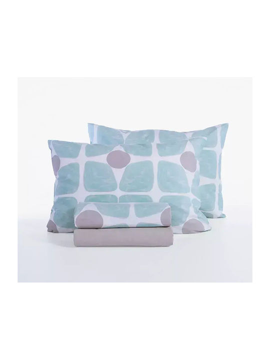 Nef-Nef Homeware Casual Комплект Чаршафи King Size с Ластик 240x270+35см 4 (4 броя)