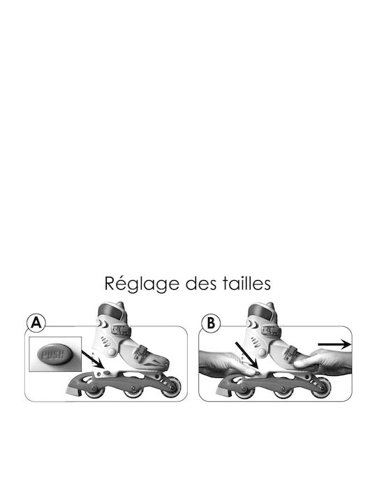 Stamp Spiderman Quad Rollers Μπλε Παιδικά