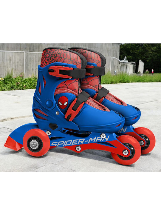 Stamp Spiderman Quad Rollers Μπλε Παιδικά