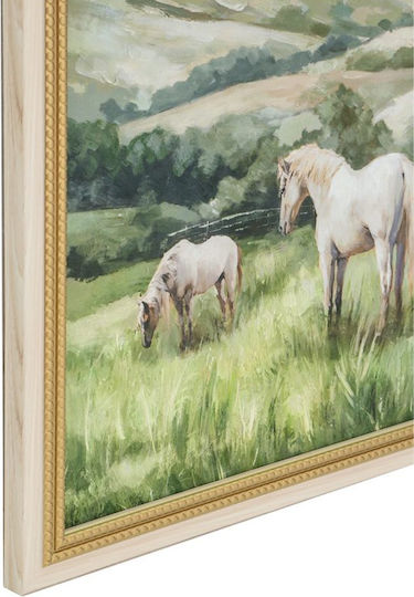 Artekko Δίπτυχος Πίνακας σε Καμβά 60x80cm