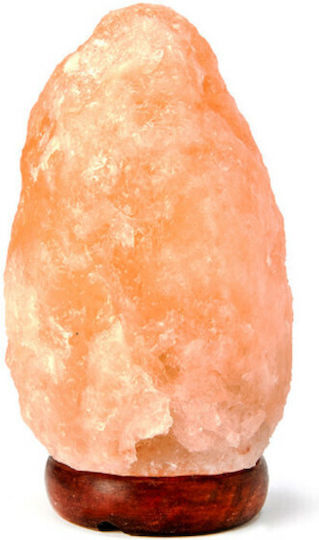 Gem Lamp from Natural Himalayan Salt Decorative Lamp Himalayan Salt Orange