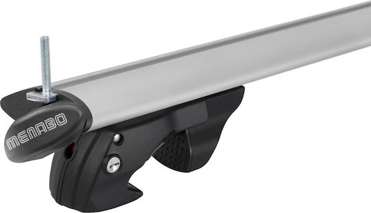 Menabo Bare Transversale Argintii Fender Skoda Fabia Ii 5j Wagon 2007-2014