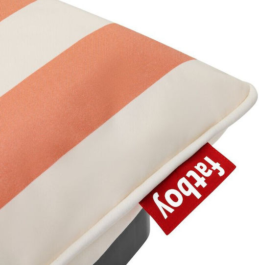 Fatboy Paletti Ελαστικό Κάλυμμα Πολυθρόνας Stripe Orange Creme 100x100cm