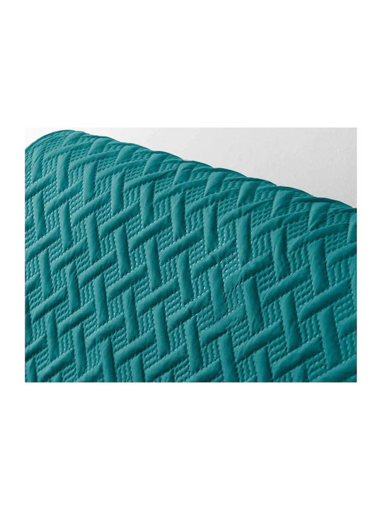 Douceur d'Intérieur Σετ Ελαστικά Καλύμματα Σαλονιού Petroleum Blue 223x179cm