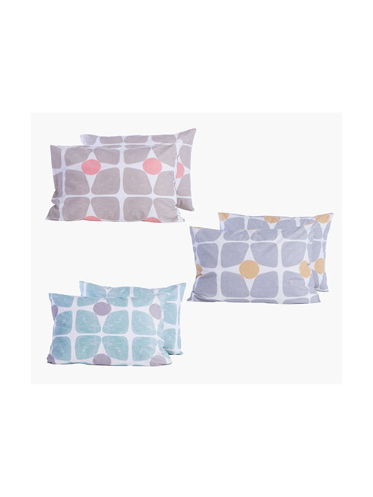 Nef-Nef Homeware Bamb.casual Coreo Pillowcase with Envelope Cover Beige 52x72cm