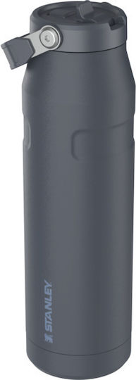 Stanley Iceflow Flip Μπουκάλι Θερμός Ανοξείδωτο / Πλαστικό BPA Free 1.06lt Flip Straw με Καλαμάκι