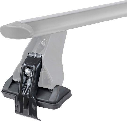 Menabo Bare De Acoperiș Din Aluminiu Pentru Renault Clio 5D 2012-2016 Set Cu Picioare Negre