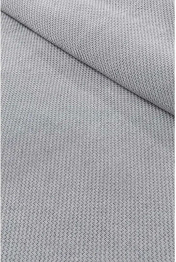 Guy Laroche Slalom Decke Piqué Halbdoppelt 180x260cm Grau